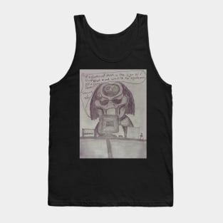 Predator Penguin Quotes Laurence J. Peter Tank Top